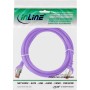 InLine 1m S-STP/PiMF Cat. 6 cavo di rete Porpora Cat6 S/FTP (S-STP) (76411P)