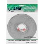 InLine Cavo patch Lan Slim, U/UTP, Cat.6, grigio, 15m (71615)