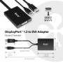 CLUB3D cac-1010 Displayport/usb DVI-I Daul link Nero, Bianco (CAC-1010)