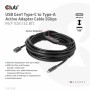 CLUB3D CAC-1538 cavo USB USB 3.2 Gen 1 (3.1 Gen 1) 10 m USB C USB A Nero