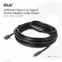 CLUB3D CAC-1538 cavo USB USB 3.2 Gen 1 (3.1 Gen 1) 10 m USB C USB A Nero