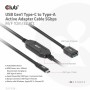 CLUB3D CAC-1538 cavo USB USB 3.2 Gen 1 (3.1 Gen 1) 10 m USB C USB A Nero