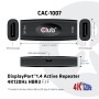 CLUB3D CAC-1007 adattatore per inversione del genere dei cavi DisplayPort Nero