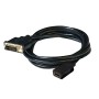 CLUB3D DVI to HDMI 1.4 Cable M/F 2m/6.56ft Bidirectional (CAC-1211)