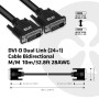 CLUB3D CAC-1220 cavo DVI 10 m DVI-D Nero