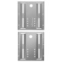 Axagon RHD-125B Halterahmen für 1x 2.5" im 3.5" Slot - grau Grigio Metallo (RHD-125S)