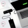 Axagon HMC-6H4A replicatore di porte e docking station per laptop Cablato USB 3.2 Gen 1 (3.1 Gen 1) Type-C Nero, Grigio