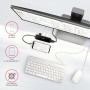 Axagon HMC-6H4A replicatore di porte e docking station per laptop Cablato USB 3.2 Gen 1 (3.1 Gen 1) Type-C Nero, Grigio