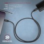 Axagon BUCM32-CM20AB cavo USB USB 3.2 Gen 2x2 2 m USB C Nero