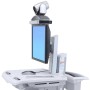 Ergotron StyleView Bianco Pannello piatto Carrello multimediale (SV44-53T1-2)