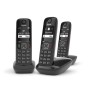 Gigaset AS690 Trio Telefono DECT Identificatore di chiamata Nero (L36852H2816K111)