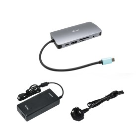 i-tec USB-C Metal Nano Dock HDMI/VGA with LAN + Charger 112W (C31NANOVGA112W)
