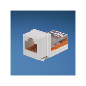 Panduit Category 5e, 8-position, 8-wire Keystone jack module (NK5E88MAWY)