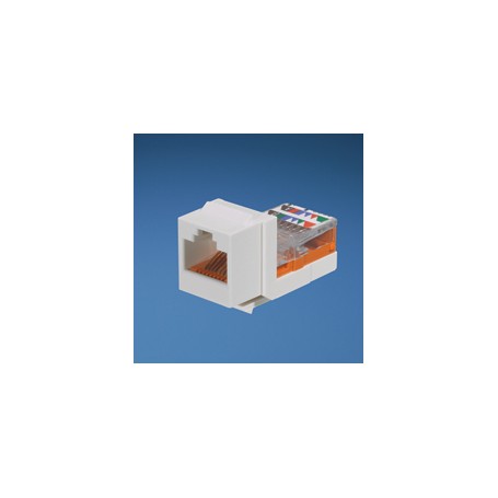 Panduit Category 5e, 8-position, 8-wire Keystone jack module (NK5E88MAWY)