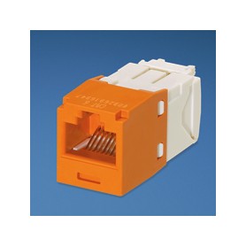 Panduit UTP RJ45 TG-MiniJack Cat6 Orange (CJ688TGOR)