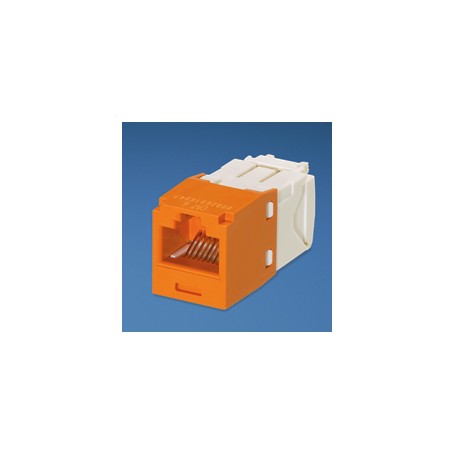 Panduit UTP RJ45 TG-MiniJack Cat6 Orange (CJ688TGOR)