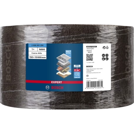 Bosch 2 608 901 234 fornitura per levigatura manuale Rotolo di carta vetrata Grana grossa 1 pz (2608901234)