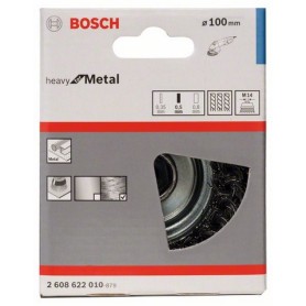 Bosch 2 608 622 010 Ruota a raggi di filo di acciaio Spazzola a forma di tazza 10 cm (2608622010)