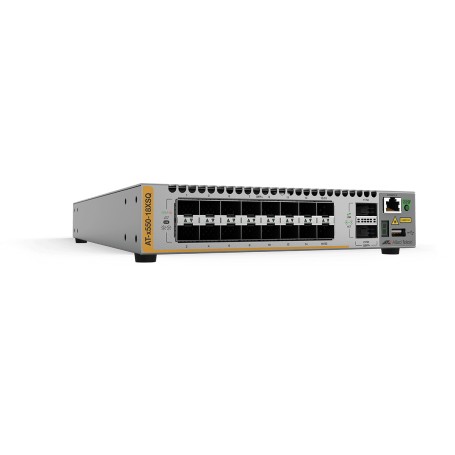 Allied Telesis AT-x550-18XSQ-50 Gestito L3 Supporto Power over Ethernet (PoE) Grigio (AT-X550-18XSQ-50)