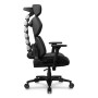 COUGAR Terminator Elite Sedia da gaming per PC Seduta imbottita Nero, Argento (CGR-TRE-SLB)
