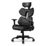 COUGAR Terminator Elite Sedia da gaming per PC Seduta imbottita Nero, Argento (CGR-TRE-SLB)
