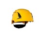 3M X5502V-CE-4 casco di sicurezza ABS sintetico Giallo