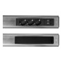 Bachmann CASIA 2 presa energia Type F + USB A + USB C Argento (932.006)