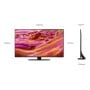 Samsung Neo QLED AI TV 43" QE43QN90FATXZT 4K Mini LED, Processore NQ4 AI Gen3, 4K AI Upscaling Pro, Motion Xcelerator 165Hz, Neo