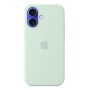 Apple Custodia MagSafe in silicone per iPhone 16 – Acquamarina (MDGP4ZM/A)