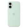 Apple Custodia MagSafe in silicone per iPhone 16 – Acquamarina (MDGP4ZM/A)