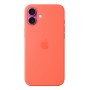Apple Custodia MagSafe in silicone per iPhone 16 Plus – Mandarancio (MDGT4ZM/A)