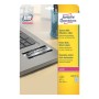 Avery Etichette in poliestere argento - per stampanti Laser bianco/nero - 210 x 297 mm (L6013-20)