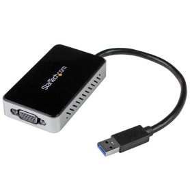 StarTech.com Adattatore scheda video esterna per più monitor USB 3.0 a VGA con hub USB a 1 porta – 1920x1200 (USB32VGAEH)