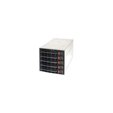 Supermicro SATA Mobile Rack CSE-M35T-1, Black Nero (CSE-M35T-1B)