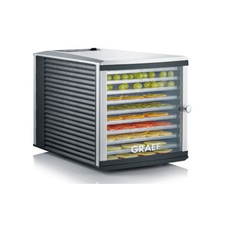 Graef DA 510 disidratatore alimentare Nero, Acciaio inox 630 W (DA510EU)