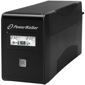 PowerWalker VI 650 LCD 0,65 kVA 360 W 2 presa(e) AC (10120016)