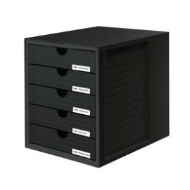 Biella 21450-13 cassettiera ufficio Nero (1450-13)