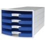 HAN 1013-14 organizzatore per cassetto di scrivania Polistirolo Blu (1013-14)