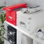 Leitz Click & Store WOW Armadietto portaoggetti Rettangolare Polipropilene (PP) Rosso (6108006)