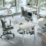 Leitz 65480000 vassoio da scrivania MDF, Plastica riciclata Bianco