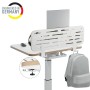 Leitz 65490000 vassoio da scrivania MDF, Plastica riciclata Bianco