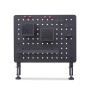 StarTech.com Pannello forato portautensili in acciaio con accessori, 42x32 cm, portaoggetti da scrivania, pannello forato da tav (1612B-DESK-PEGBOARD)