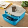Leitz 53570061 vassoio da scrivania Polistirene (PS) Blu, Bianco (53570061)
