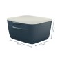 Leitz 53570089 vassoio da scrivania Polistirene (PS) Nero, Bianco (53570089)