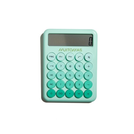 MUITOMAS CALCULATOR GREEN (CALCULATORGN)