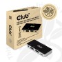 CLUB3D CSV-1591 replicatore di porte e docking station per laptop USB 3.2 Gen 1 (3.1 Gen 1) Type-C Nero, Cromo