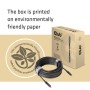 CLUB3D USB3.2 G2 TYPE-C ACT. OPT. A/V M/M 20M cavo USB USB 3.2 Gen 2 (3.1 Gen 2) USB C Nero (CAC-1589)