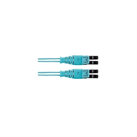 Panduit 1m, 2xLC cavo a fibre ottiche LC OM4 Turchese (FZ2ELQ1Q1SNM001)