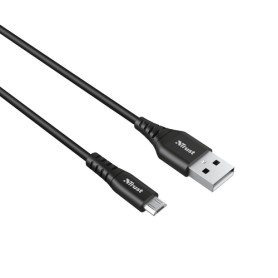 Trust 23567 cavo USB USB 2.0 1 m USB A Micro-USB A Nero