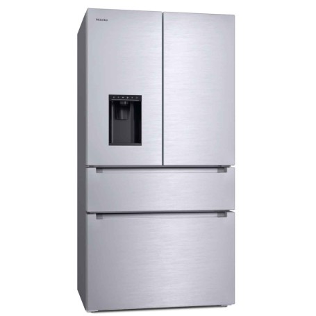 Miele KFFD 6765 Frigorifero-congelatore a libera installazione con porte alla francese Acciaio inossidabile (KFFD6765EDTCS)